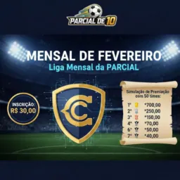 2026 - LIGA MENSAL DA PARCIAL