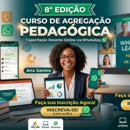 CURSO DE AGREGAÇÃO PEDAGÓGICA "Online 8ª edição"