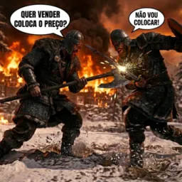 Quer vender coloca preço