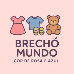 Brechó mundo cor de rosa e azul 💗🩵