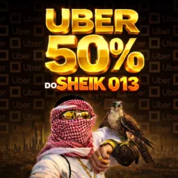 🥇UBER 50% DO SHEIK🥇6