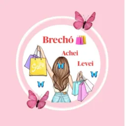 Achei levei Brechó roupas usadas e Novas
