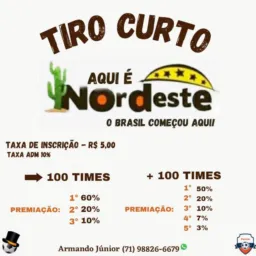 TIRO CURTO AQUI NORDESTE