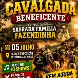 CAVALGADA BENEFICIENTE DIA 05 JULHO