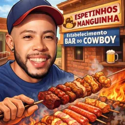 Espetinhos localização bar do cowboy
