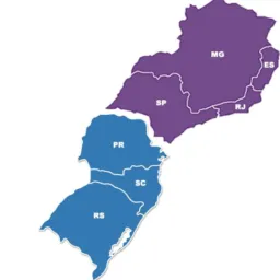 VENDAS SUDESTE E SUL