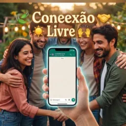 Conexão livre 🦋✨🔗🌈
