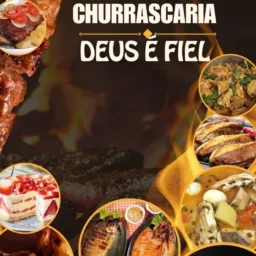 Churrascaria Deus é fiel