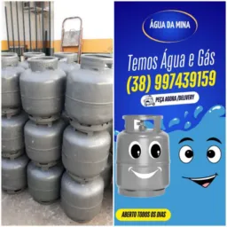 Gas e água mais barato em unai