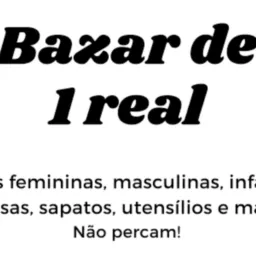 #G1#*Bazar com preço único de $1,00*Franca 👈