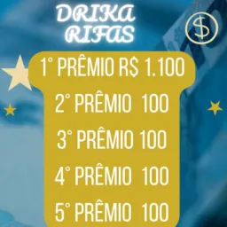 PREMIAÇÃO DE 1.500 PRA SÁBADO