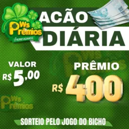Ação diária pelo bicho da Bahia🍀