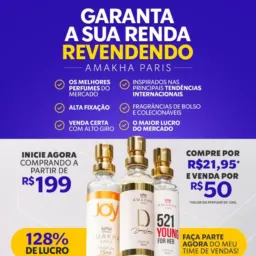 VENHA VENDER OS MELHORES PERFUMES DO MUNDO