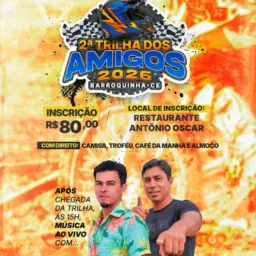 2ª TRILHÃO DOS AMIGOS 03 DE MAIO 2026