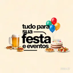 Tudo para sua festa e eventos