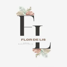 Flor de Lis moda Feminina/personalizados