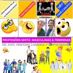 🅾️🅿️🅾️RTUNID🅰️DES DE 🅱️ℹ️C🅾️S: PROFISSÕES MISTAS: Masculinas e Femininas