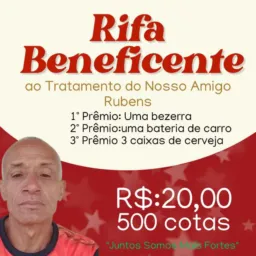 1 lugar uma bezerra 2 lugar uma bateria de carro 3 lugar 3 caixa de serveja