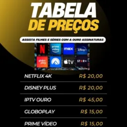 OURO ASSINATURAS 🛒🍿  01