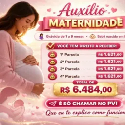 Aux.Maternidade|Gestantes👩🏻💻🤰🏻💸