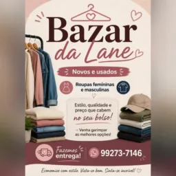 BAZAR DA LANNE NOVOS E SEMINOVOS 👗👠👛👙🧥🩱🍀