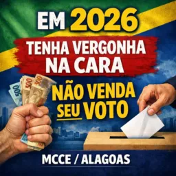 ELEIÇÕES LIMPAS 2026 MCCE/ALAGOAS.