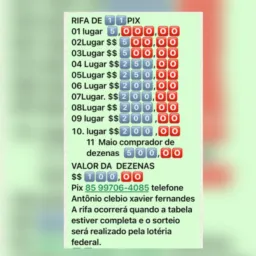 RIFAS TAUÁ DA SORTE 🍀