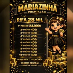 *🍓RIFA 28 MIL EM PRÊMIO SORTEIO QUARTA E SÁBADO 🍓*