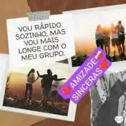 Amizade  sinceras.❤️