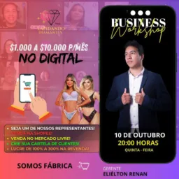 🔥WORKSHOP-📲 Trabalhe Online ⏳(QUINTA-FEIRA 10/10, 20h)