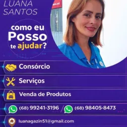 Grupo de venda gazin 411RB consórcio, vendas,serviços e empréstimos WhatsApp 68992413196