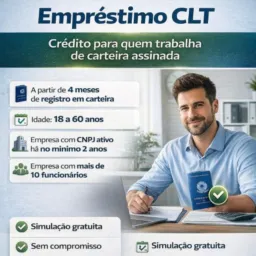 Simulações CLT e FGTS.( Banco do Brasil, C6, V8, Pan, Facta financeira.... Etc)