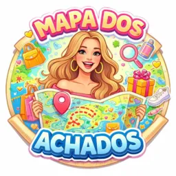Mapa dos achados 🗺🛍🛒🤩✨️
