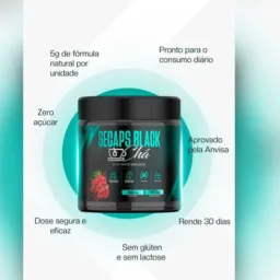 Secaps black chá