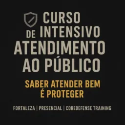 GRUPO OFICIAL – CURSO DE ATENDIMENTO AO PÚBLICO COREDEFENSE
⚠️ Este grupo é exclusivo para quem vai f