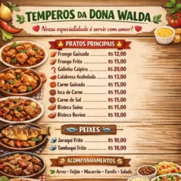Temperos da dona Walda🍖🍗🥩