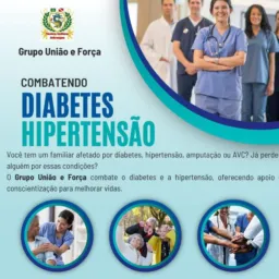 Grupo Diabéticos e Pressão alta.