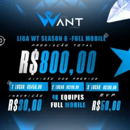 PRÉ INSCRIÇÃO - Liga wT