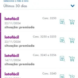 Grupo lotofácil