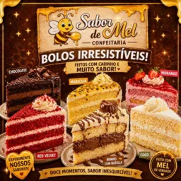 1. 🍰 Delícias Irresistíveis – Bolos, Tortas & Sobremesas