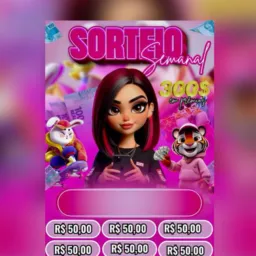 PREMIAÇÃO SEMANAL 💰💕✅ (SEGUNDA-FEIRA 21horario de Brasília)