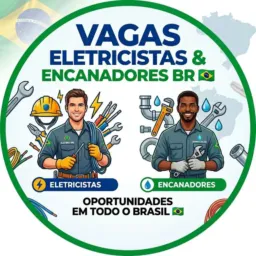 Vagas Eletricistas & Encanadores BR 🇧🇷