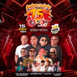 ANIVERSÁRIO 15 ANOS EW SOM 🍺🤩🎶💥