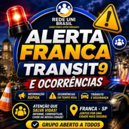 Alerta Franca: Trânsito e Ocorrências