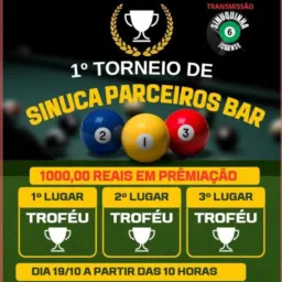TORNEIO EM ICÓ CEARÀ NO PARCEIROS BAR DIA 19/10