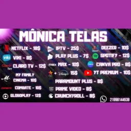 • MÔNICA TELAS | GRUPO DE CLIENTES/REFERÊNCIAS 📲💸