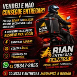 RIAN Entregas Express | Disponibilidade ✅