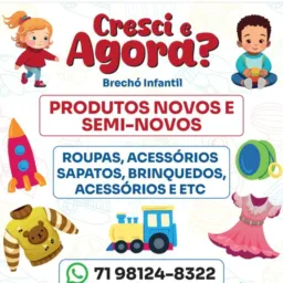 😍😍CRESCI & AGORA😍😍 (Desapegos Infantil)