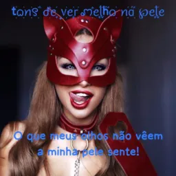 TONS DE VERMELHOS NA PELE
