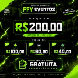 CAMPEONATO GRÁTIS FFY ~ SEASON 2